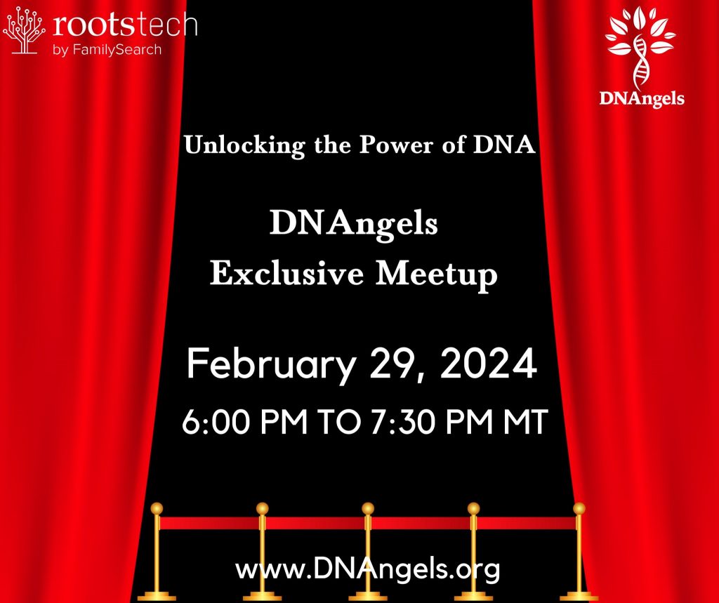 DNAngels' Exclusive Meetup at RootsTech 2024