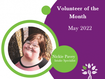 Nickie Pavey Volunteer of the Month